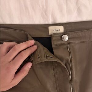 Wilfred Leather Pants